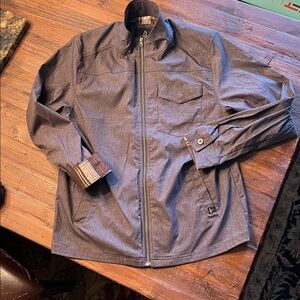 Mens Lightweight PRANA zip jacket. Size XL